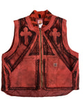 Crafted God x Antonio Marrero Carhartt vest re-worked  size XL