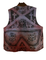 Crafted God x Antonio Marrero Carhartt vest re-worked  size XL