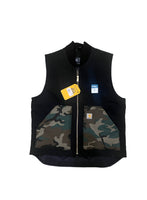 Carhartt vest re-worked  camo  pockets (Full size run)