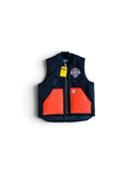Carhartt vest re-worked  Black/Orange NYK edition Full size run)